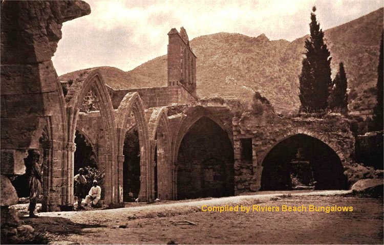 Ancient Bellapais Monastery, nowadays used as a concert hall for music festivals