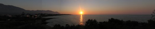 cyprus beach holidays with a wonderful sunset from Riviera Hotel